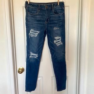 American Eagle Jeans: Super Super Stretch X
